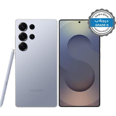 منتج مجدد درجة ب سامسونج جالكسي اس 25 الترا
256 جيجابايت, أزرق فضي تيتانيوم, 5G