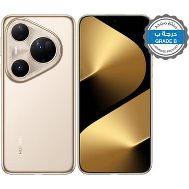 Renewed Grade B Huawei Pura 80 Ultra
512 GB, Gold, 4G LTE
