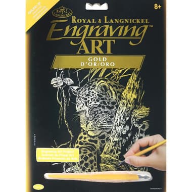 ROYAL & LANGNICKEL Gold Engraving Art
Leopard in Tree
