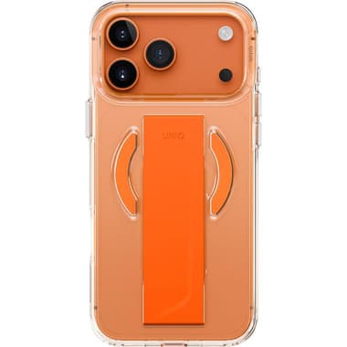 Uniq Heldro Air Back Cover Mobile Case with MagSafe
for iPhone 17 Pro Max, Volt Orange