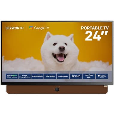 سكاي وورث 24 بوصة تلفزيون محمول
دقة كاملة ضوء LED, 60 Hz, أبيض كلاود, LP60G