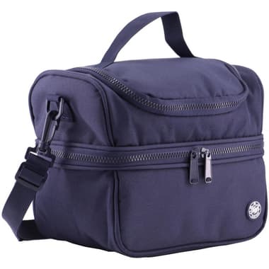 Atrium Big Zipper Lunch Bag
Solid, Navy
