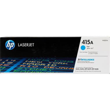 HP 415A Laser Toner
Cyan