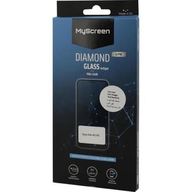 MyScreenPROTECTOR DIAMOND GLASS edge Lite Smartphone Screen Protector
for OPPO A5x/A5x 5G, Full Glue, Black