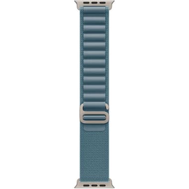 Apple Alpine Loop Wrist Strap
for Watch Ultra 3/Watch Ultra 2/Watch Series 11 46/Watch Series 10 46, Polyester, Large Band Size, Light Blue