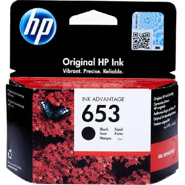 HP 653 Inkjet Cartridge
Black