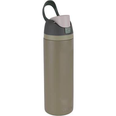 اتريوم كوب
زجاجة ماء من الفولاذ المقاوم للصدأ مع شفاطة وغطاء بزر ضغط وقفل, بارد, 710.00 ml ( 1.25 pt ), أخضر رمادي
