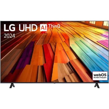 ال جي 75 بوصة تلفزيون ذكي
دقة 4 كيه ضوء LED, 60 Hz, اسود, UT80
