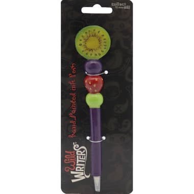 Wild Writers Polystone Kiwi Fruit Rollerball Pen
Blue Ink Color, Medium, Ballpoint