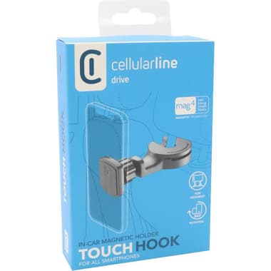 Cellularline Touch Hook In-car Magnetic Holder Smartphone Car Accessory
Universal, for Most Devices, Black