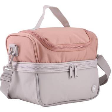 Atrium Big Zipper Lunch Bag
2-Tone Color, Pink