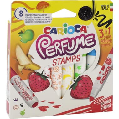 Carioca Perfume Stamps Felt-tip Marker
Assorted Color, 8 Pieces