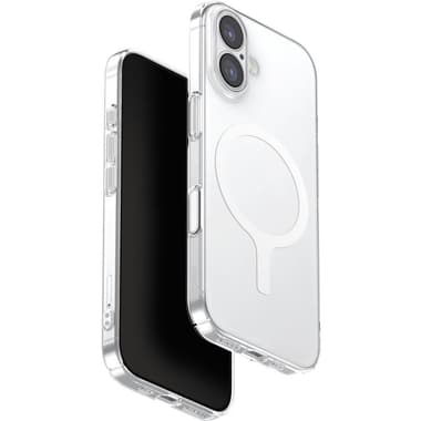 Uniq AIRSUIT Back Cover Mobile Case with MagSafe
for iPhone 17, Clear/White
