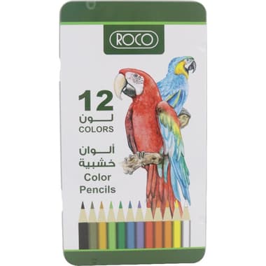 Roco Color Pencil Set
Assorted Color, 12 Colors