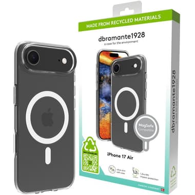 DBRAMANTE1928 Greenland Pro MS Back Cover Mobile Case with MagSafe
for iPhone Air, Clear