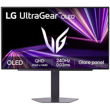 ال جي الترا جير 27 بوصة
شاشة ألعاب, أوليد, 2K, 240 Hz, 0.03 مللي ثانية (جي تي جي), اسود