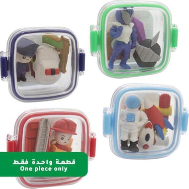 Roco Rubber Eraser
Hero - 4 Designs in Plastic Box, Assorted, Color and Design May Vary