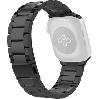 Raptic Raptic Citizen Wrist Strap
for Apple Watch Series 9 41/Watch Series 8 41/Watch Series 7 41, Stainless Steel Metal, Black