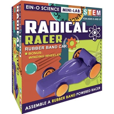 COG Limited Ein-O Science Mini-Lab: Radical Racer - Rubber Band Car Science Learning Activity Set
English, 5 Years and Above