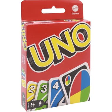 Mattel UNO DSP International Card Game
7 Years and Above, English