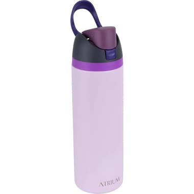 Atrium Tumbler
Stainless Steel Water Bottle with Straw and Push-Button Lid with Lock, Cold, 710.00 ml ( 1.25 pt ), Off White/Lilac