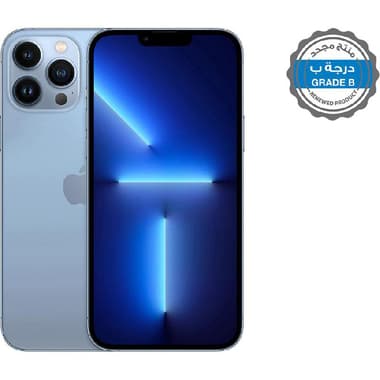 منتج مجدد درجة ب ابل آيفون 13 برو ماكس
256 جيجابايت, لون أزرق سيريا, الجيل الخامس