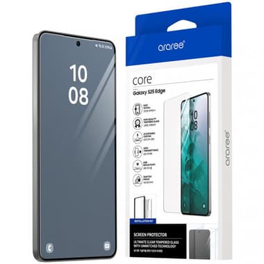 Araree Core Smartphone Screen Protector
for Samsung Galaxy S25 Edge, Tempered Glass