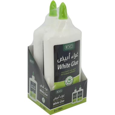 روكو صمغ أبيض
250.00 مل, .60 kg ( 1.32 lb ), ابيض