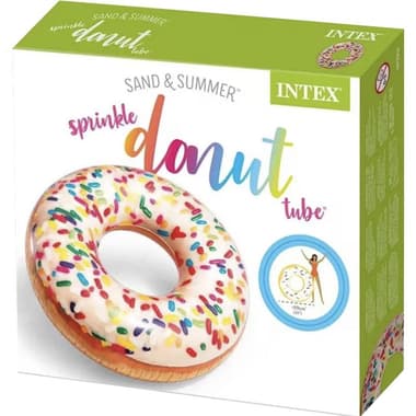 Intex Sprinkle Donut Tube Inflatable Pool Toys
Assorted Color, 9 Years and Above
