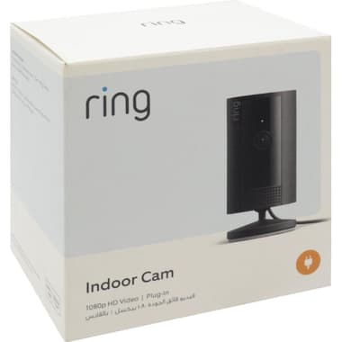 RING Indoor Cam (2nd Gen) Security Camera Indoor
Wi-Fi, Works with Amazon Alexa, Black