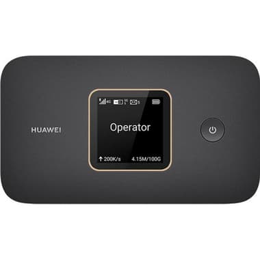HUAWEI E5785-320A 4G Portable Router
up to 300 Mbps, up to 32 Devices, Dual Band (2.4 GHz/5 GHz), Wi-Fi 5 (802.11ac), Black