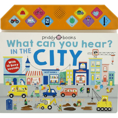 What Can You Hear in The City (Priddy Books) - with 10 Busy Sounds
false