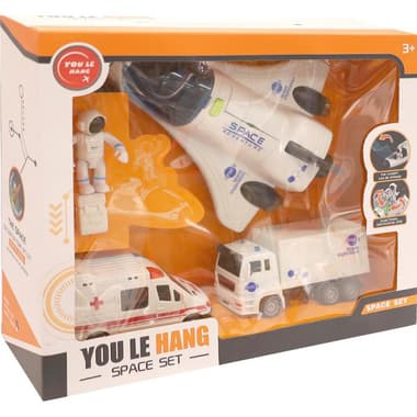 Space Shuttle Playset
White, 3 Years and Above