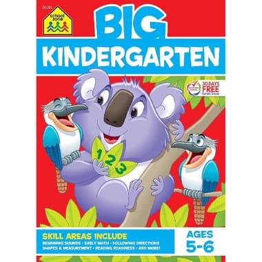 BIG Workbook: Kindergarten (Age 5 -6)
false