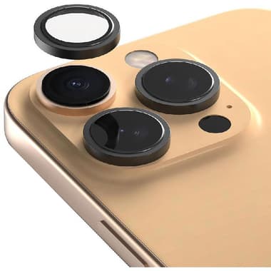 Araree Core MR Camera MR Lens Protector (Individual Ring) Smartphone Camera Accessory
for iPhone 16 Pro/iPhone 16 Pro Max, Black