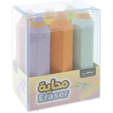 Roco Rubber Eraser
Pencil in Pet Box, Assorted Color