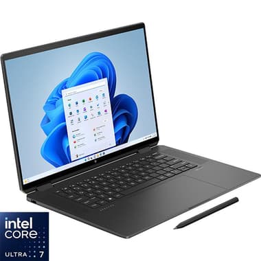 HP Spectre x360 2-in-1 Laptop - Convertible
AI, 16", Intel Core Ultra 7, 32 GB RAM, 1 TB PCIe NVMe M.2 SSD, Windows 11 Home, NVIDIA GeForce 6 GB, Foldable