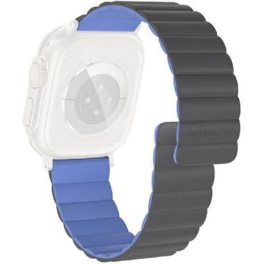 Amazing Thing Smoothie Mag Wrist Strap
Universal, for Apple Watch 49/45/41/Smartwatch 22 mm Lug width, Silicone, Strap Width (22 mm), Grey/Blue