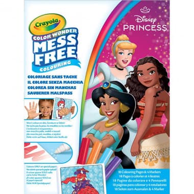 Crayola Color Wonder Disney Princess Coloring Activity Set
English, 3 Years and Above