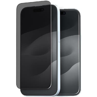 Araree Core Privacy 9H Hardness Tempered Glass Smartphone Screen Protector
for iPhone 15/iPhone 15 Pro, Round Edge