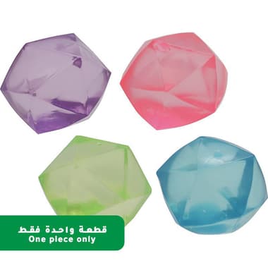 ToyRo Polyhedron Diamond Squeeze Ball Maltose Fidget Toy
Assorted Color, 3 Years and Above, Color and Design May Vary