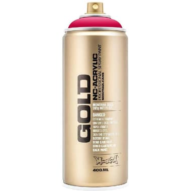 MONTANA-CANS Gold NC-Acrylic Spray Paint
Raspberry, 400.00 ml ( 14.08 oz )