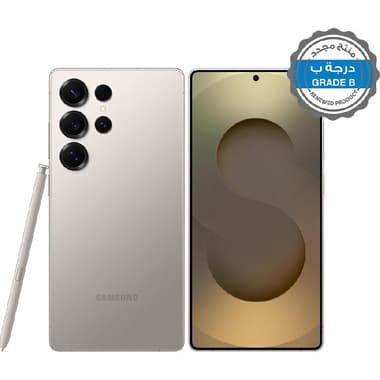 Renewed Grade B Samsung Galaxy S25 Ultra
512 GB, Titanium Grey, 5G