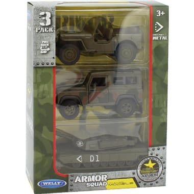 Welly Action Force Military Vehicles Die-cast Toy Model
Red, 3 Years and Above