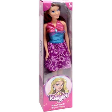 Kayla Single Doll
Pink/Purple, 5 Years and Above