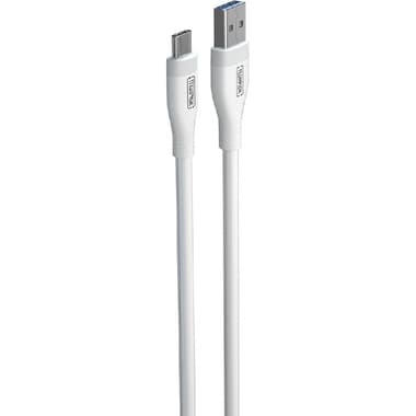 Techpick Silicone USB-A to USB-C Sync & Charge Cable
2.00 m ( 6.56 ft ), White