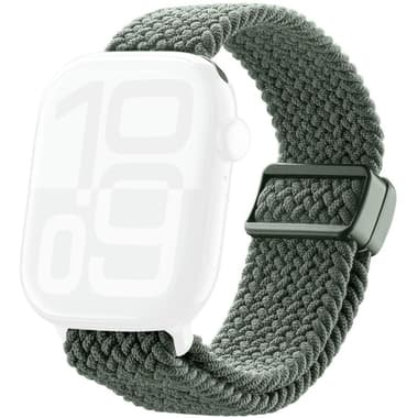 Cellularline SOFT BAND Wrist Strap
for Watch Ultra 3/Watch Ultra 2/Watch Series 11 46/Watch Series 10 46, Nylon, Green