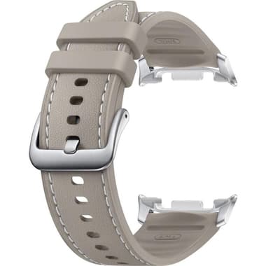 Samsung Hybrid Band Wrist Strap
for Samsung Galaxy Watch8 Classic 46/Galaxy Watch8 44/Galaxy Watch8 40, Bio-based Content/Rubber, Small/Medium/Large Band Size, Taupe