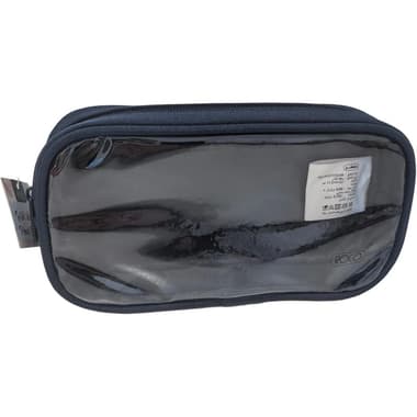 Roco Soft Pencil Case
Clear Window, Plain Color with Print Logo, Dark Blue