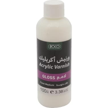 Roco Acrylic Mediums
Gloss Varnish, 100.00 ml ( 3.52 oz )